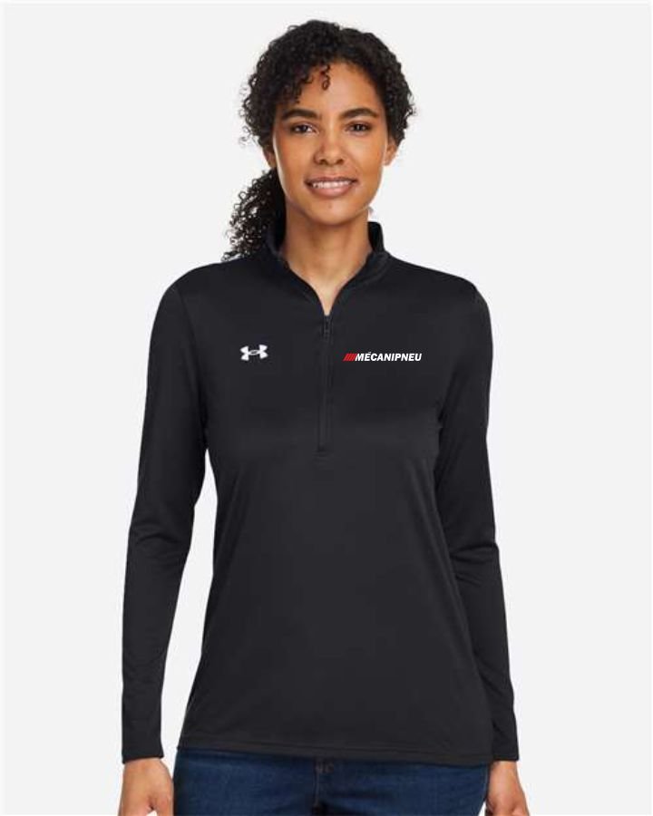Chandail Under Armour Tech à quart de zip pour Femmes